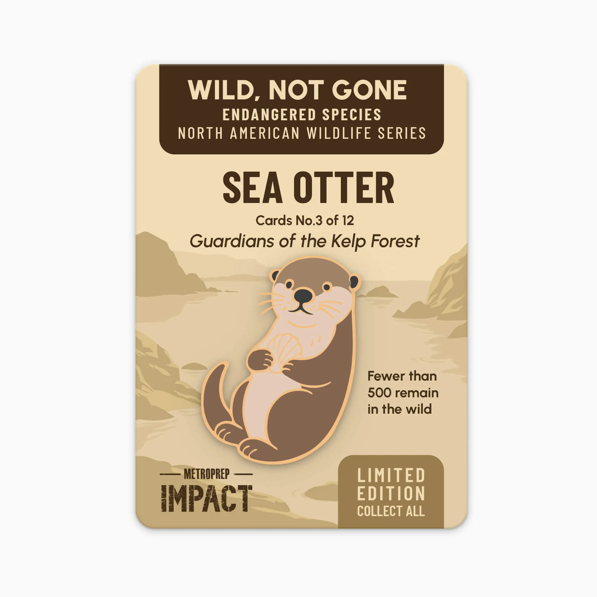 Sea Otter pin